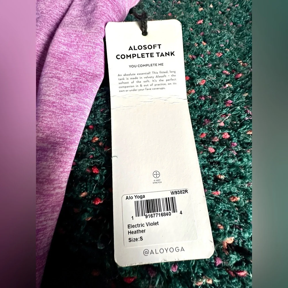 ‼️RARE‼️🎸ALO🎸🔥NWT🔥 ALOSOFT COMPLETE TANK—S